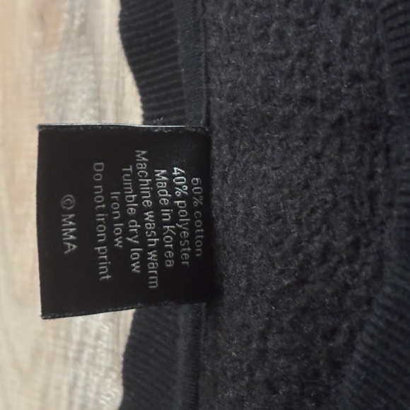 The Met Greetings From New York City Crewneck Sweatshirt Medium Black - Picture 7 of 7